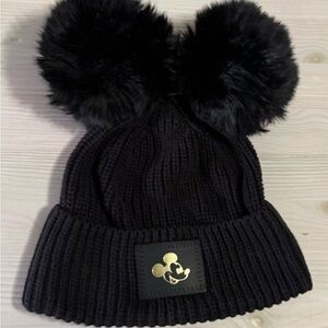 DISNEY X LOVE YOUR MELON BEANIE Gold Mickey Mouse Character Patch